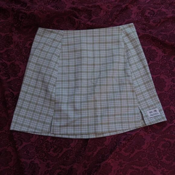 Urban Outfitters Dresses & Skirts - Green plaid mini skirt from Urban Outfitters